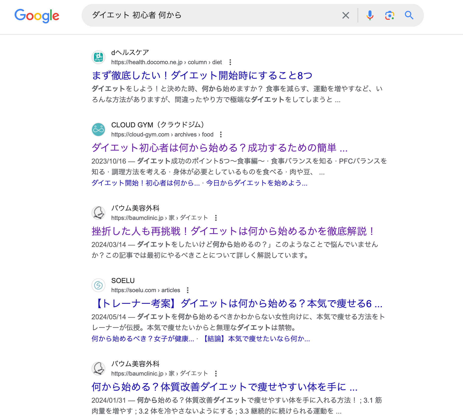 キーワードの競合性を確認する